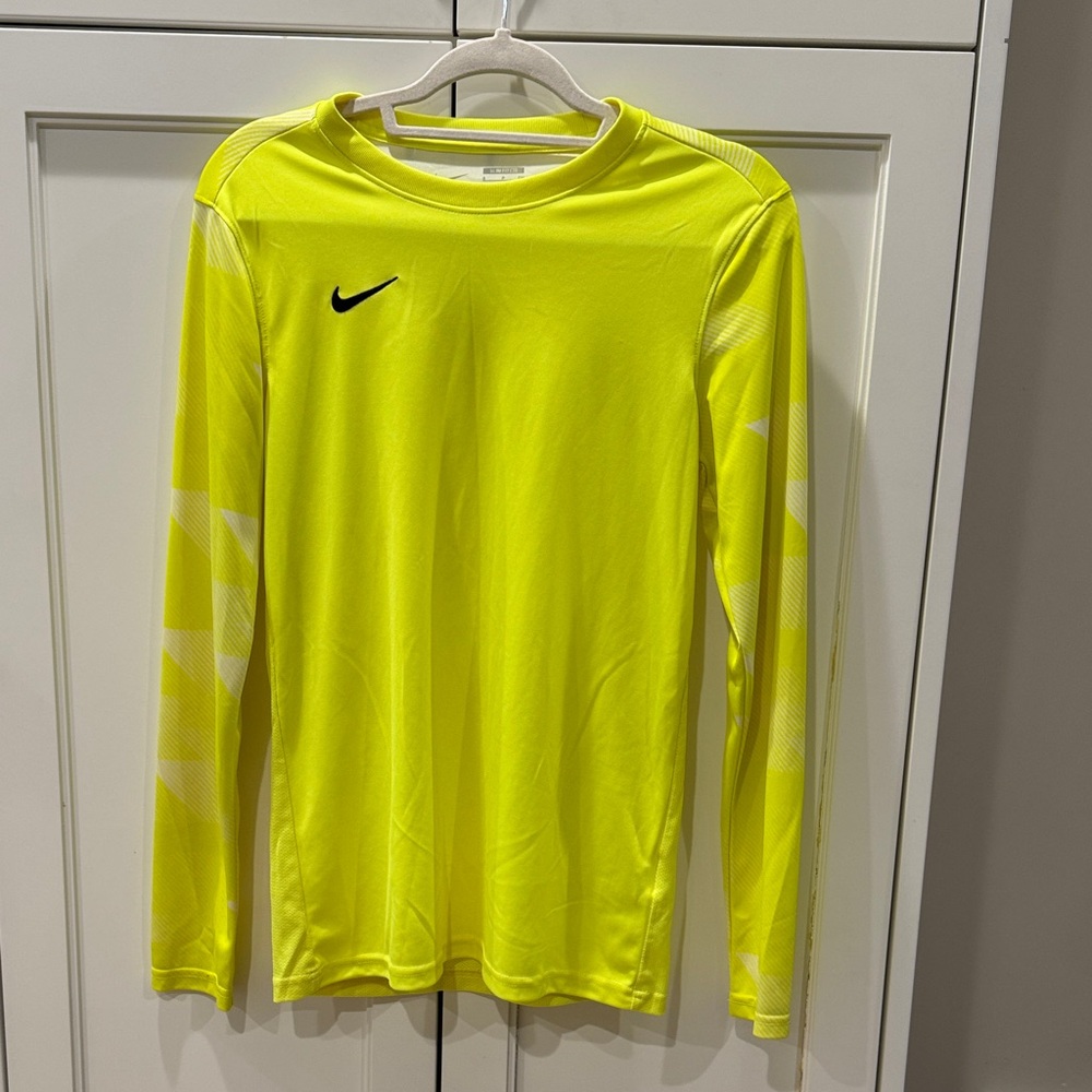 Nike Neon Yellow Long Sleeve Top